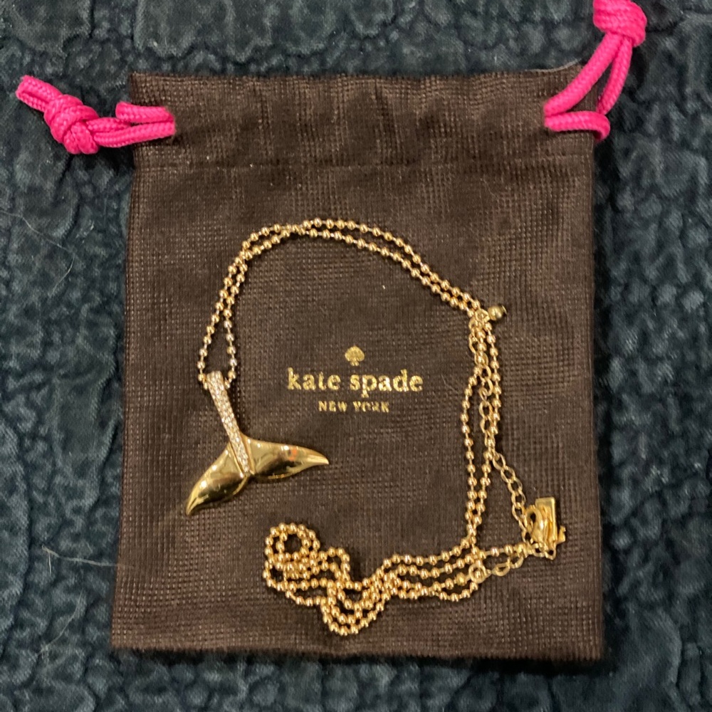 Kate Spade Whale Tail Necklace